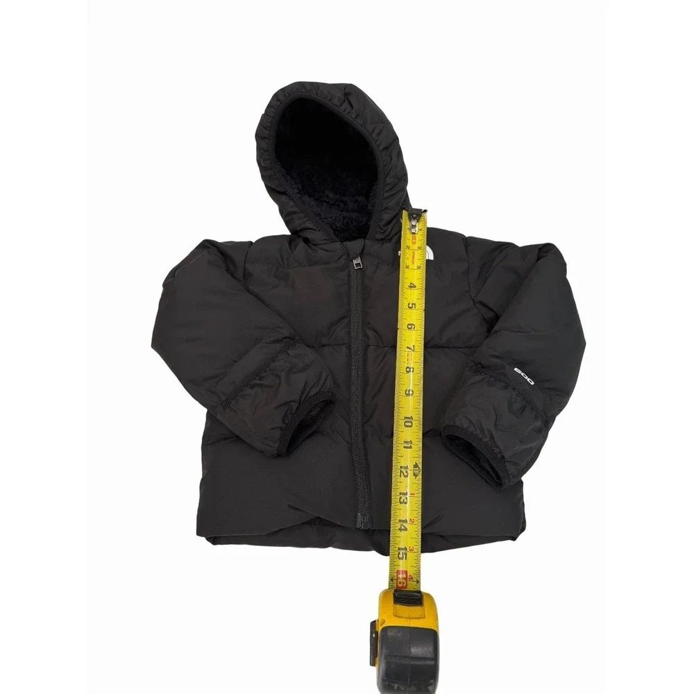 The North Face 600  Boys Down  Hooded Jacket Black Size 18-24 Month